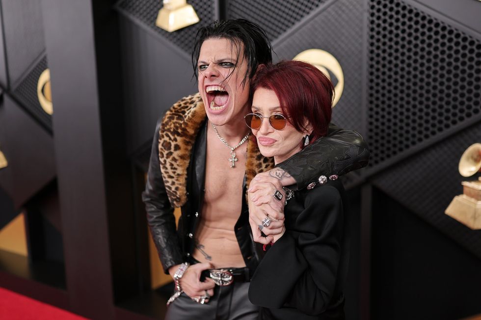 Grammy 2026: Yungblud and Sharon Osbourne