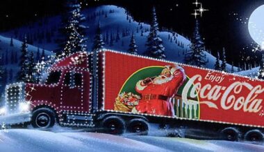 A still from the Holidays are Coming Coca-Cola Christmas advert