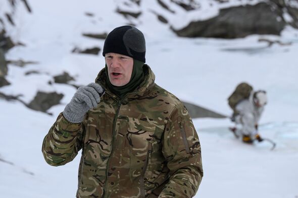 UK Armed Forces Minister Al Carns Takes Part In Royal Marine Training In Norway