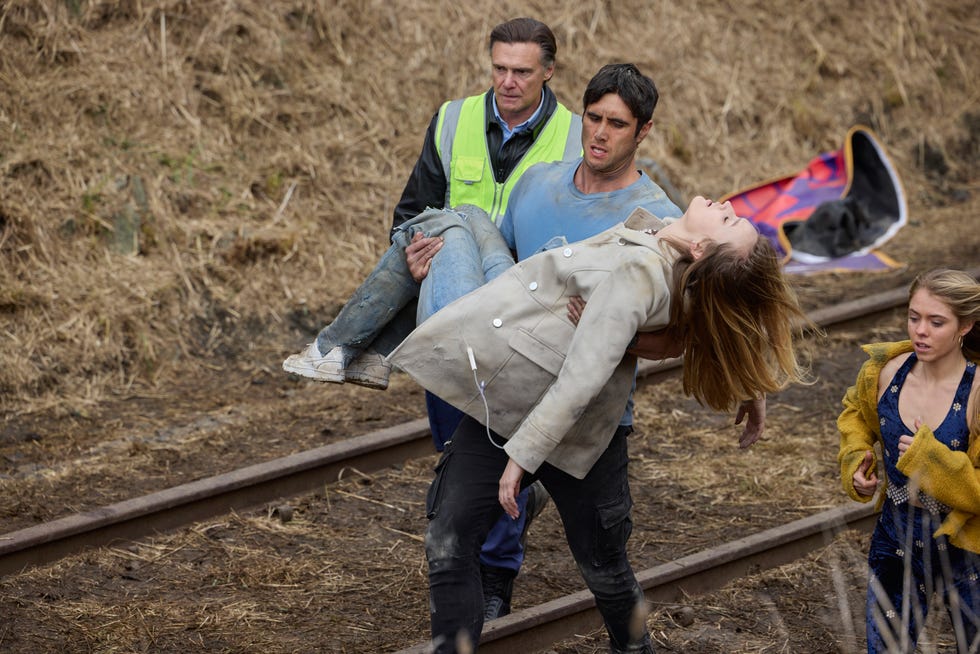 david langham, tane parata and jo langham in home and away