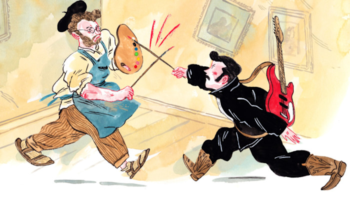 Can pop stars paint? Why A-listers long to be taken seriously as artists