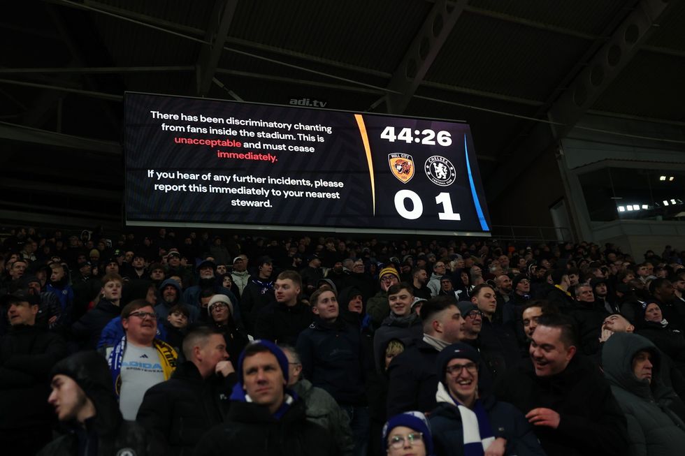 Hull City made an announcement to stop offensive chanting inside the KC Stadium