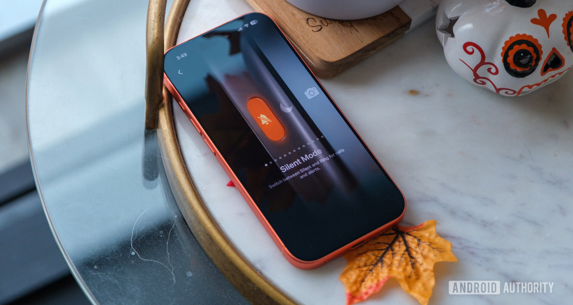 iPhone 17 Pro action button lying down