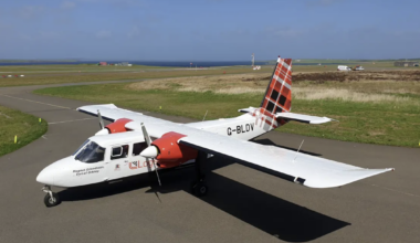 Britannia ATP operated by Loganair