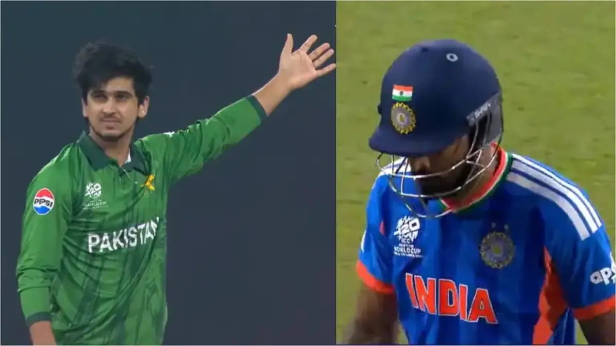 Saim Ayyub Dismisses Hardik Pandya for a Duck in Stellar Performance