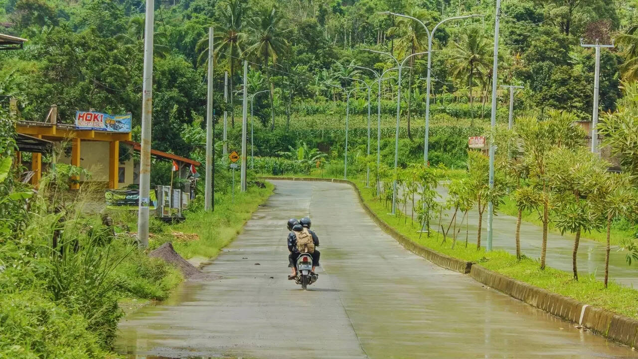 Indonesia during monsoon