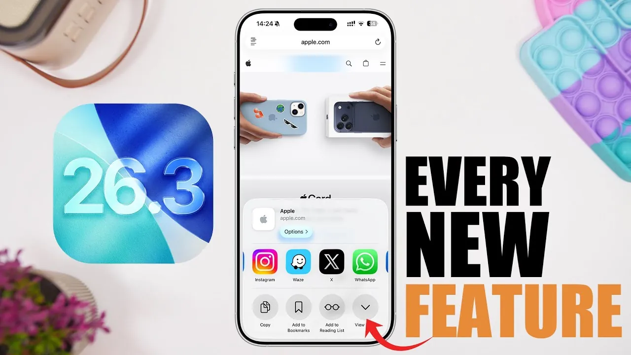 Advanced privacy controls introduced in iOS 26.3 update