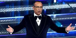 Italy Sanremo 2025: Carlo Conti