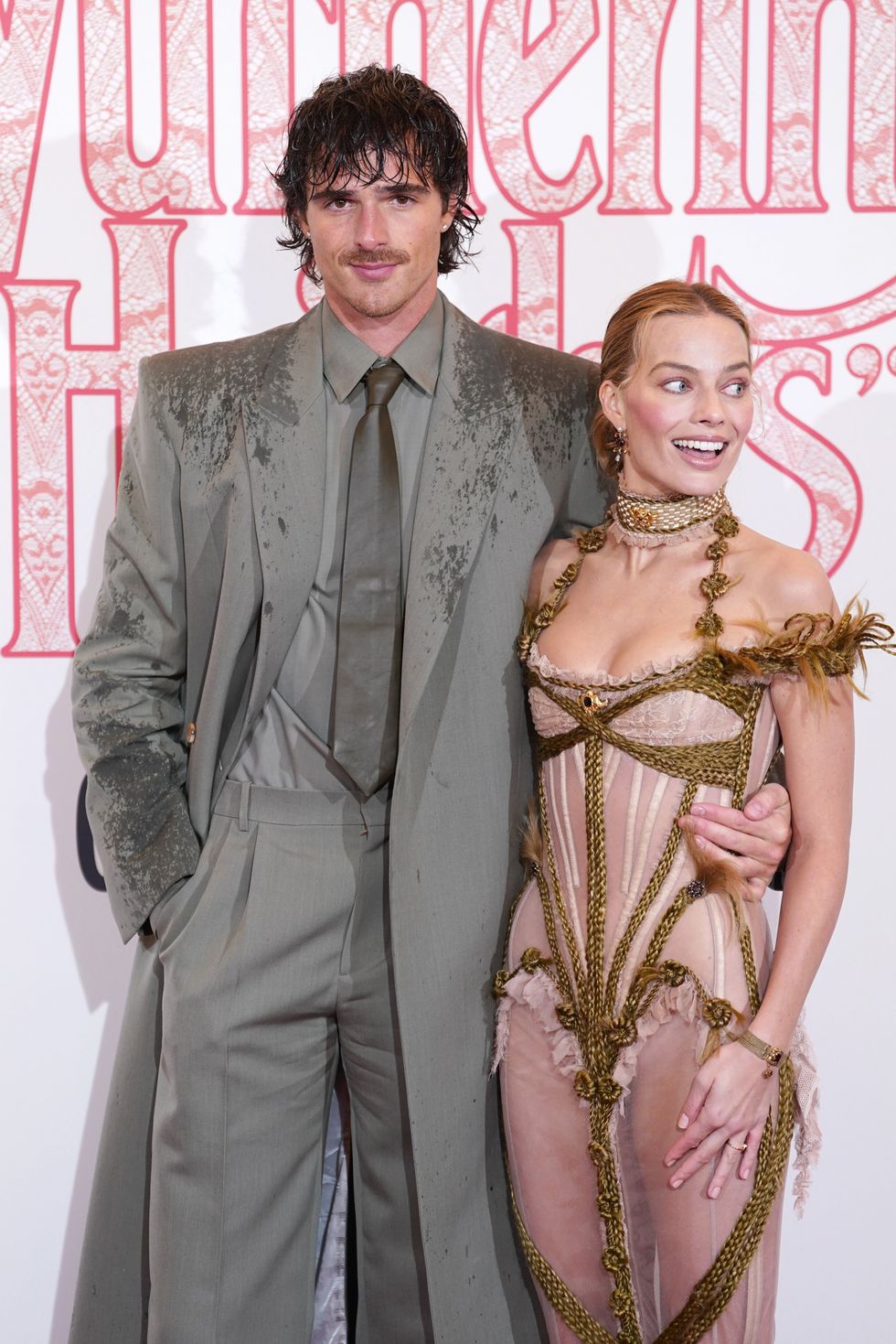 Jacob Elordi and Margot Robbie