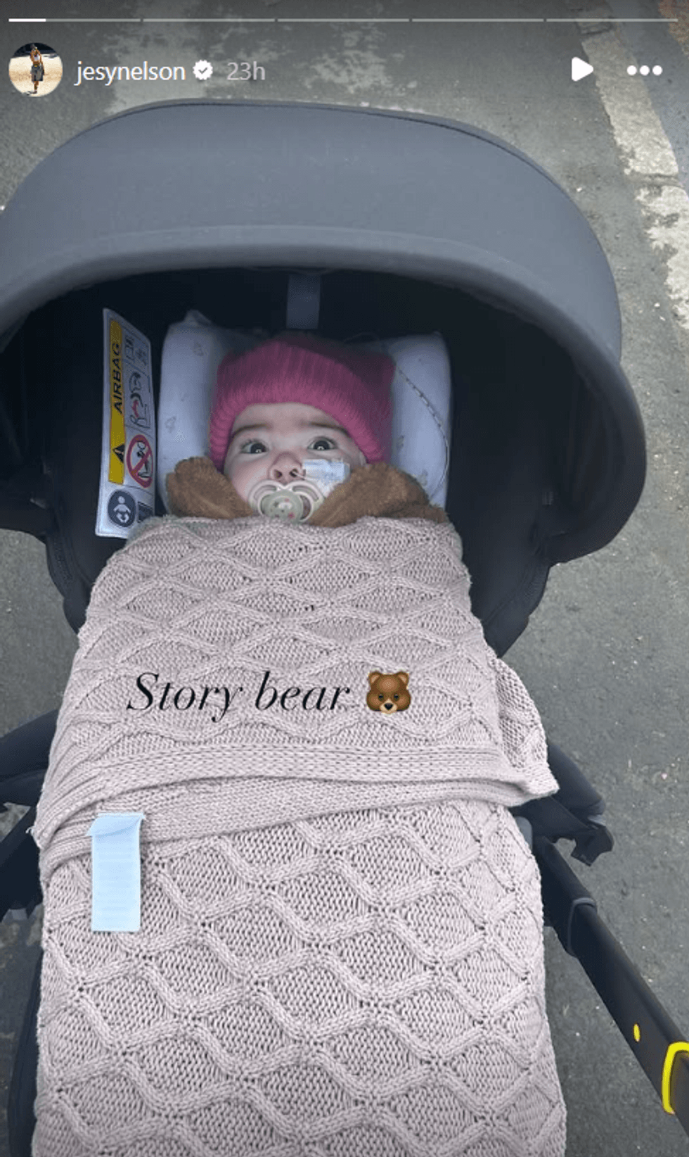 Jesy Nelson's daughter