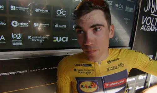 Juan Ayuso, best in the Algarve