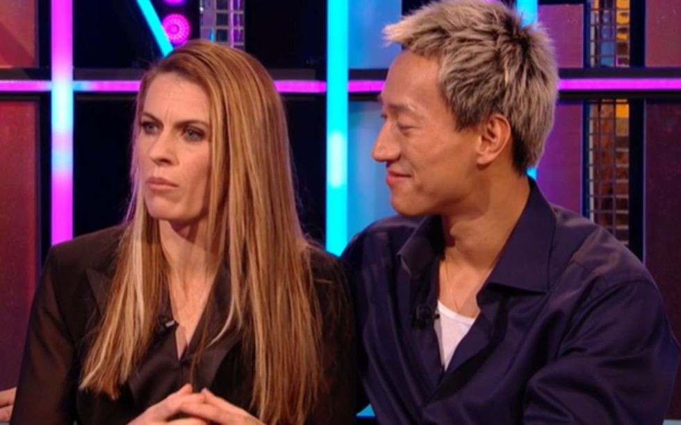 Karen Carney and Carlos Gu