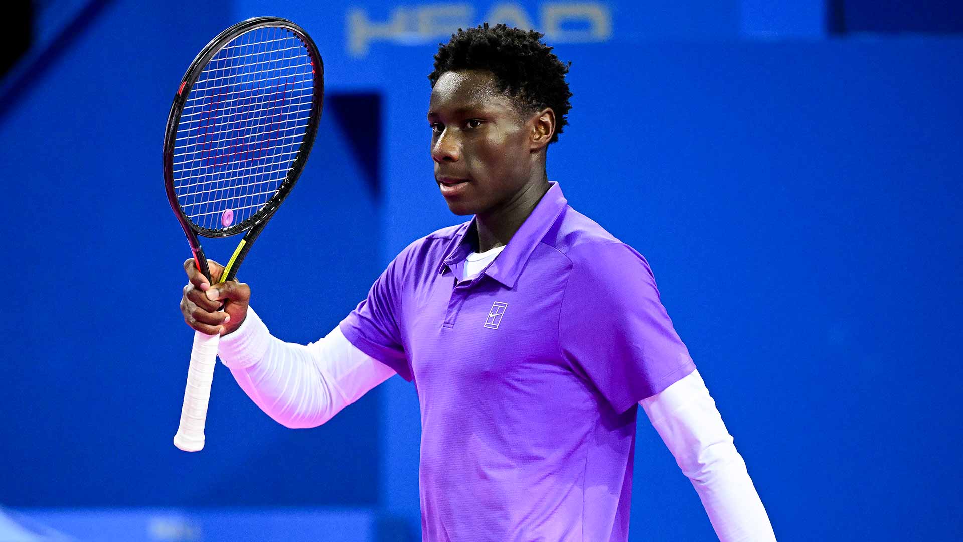 Moise Kouame in action in Montpellier.