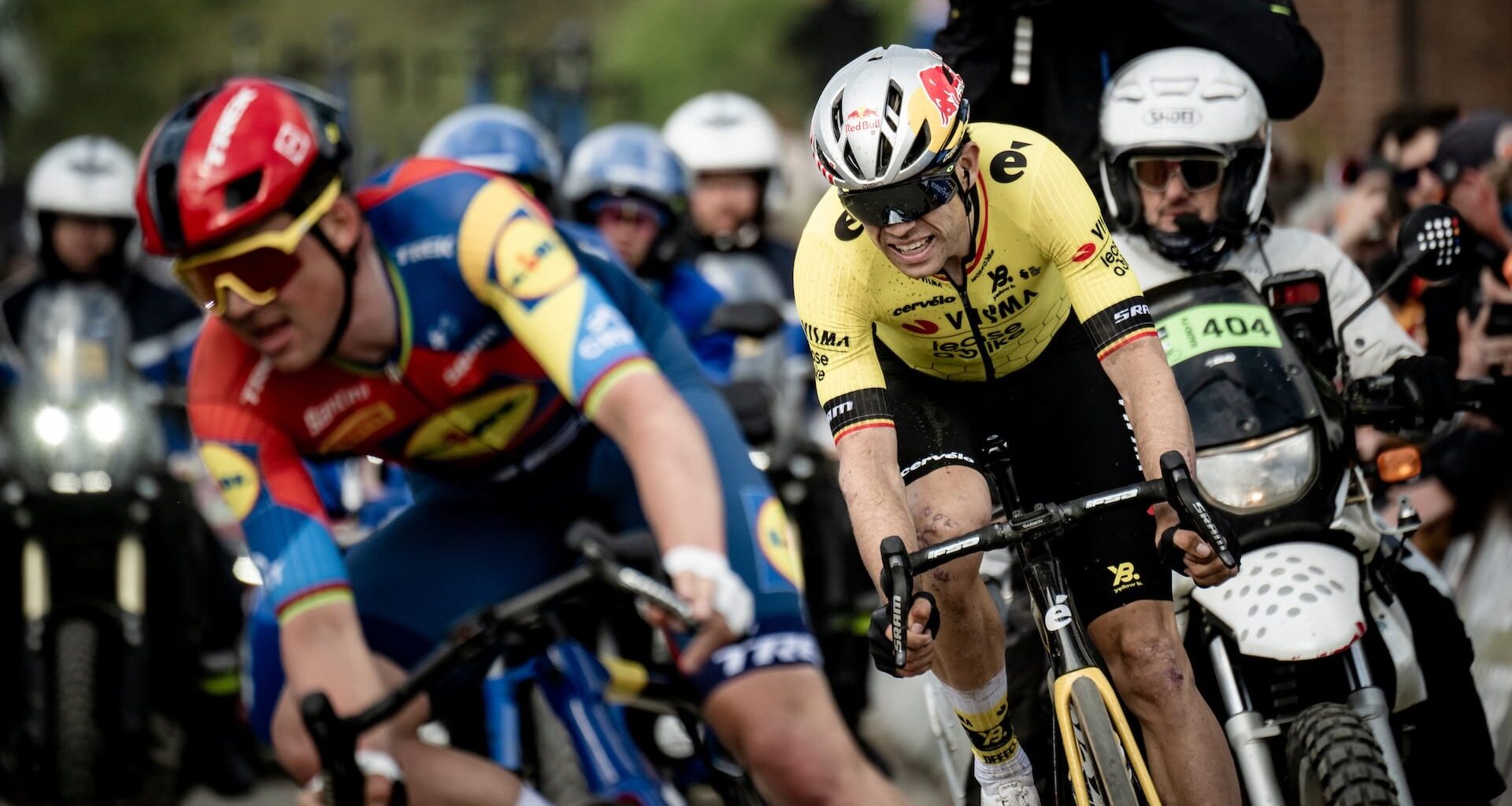 Van Aert, Pedersen make strong steps in recovery