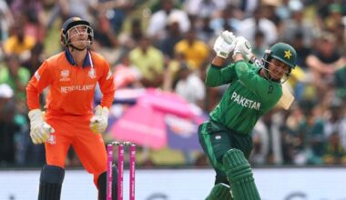 Openers, Agha propel Pakistan to brisk start in 148-run chase against Netherlands