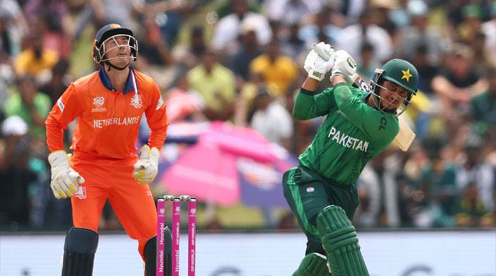 Openers, Agha propel Pakistan to brisk start in 148-run chase against Netherlands