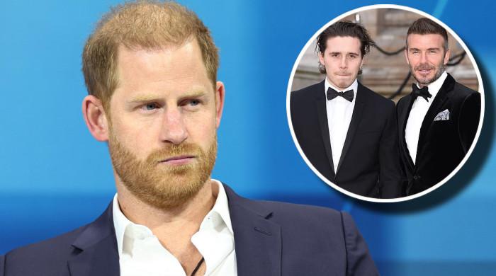 Prince Harry takes centre stage in David, Brooklyn Beckham feud