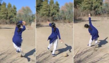 8-year-old KP girl goes viral for Dale Steyn-style fast bowling