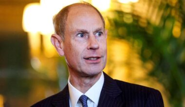 Prince Edward emerges just day after cancelling event due to health issue