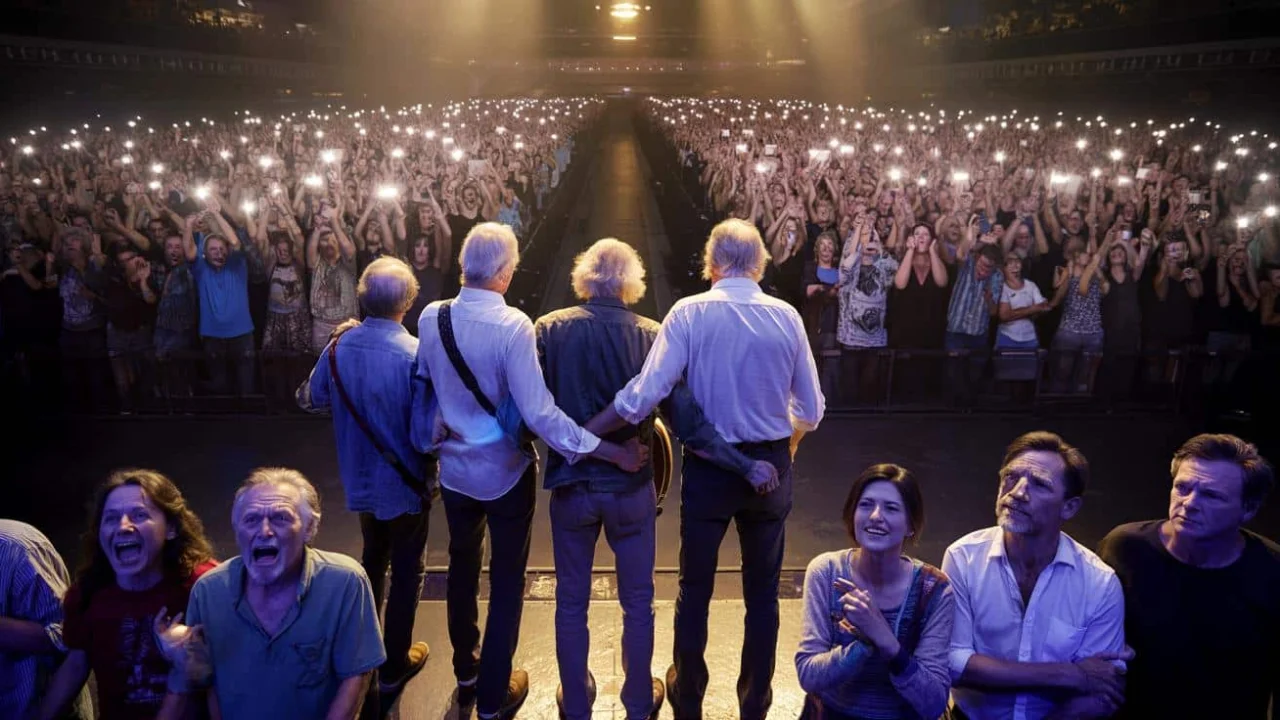 Legendary rock band’s final concert leaves fans divided after 50-year career ends with emotional goodbye