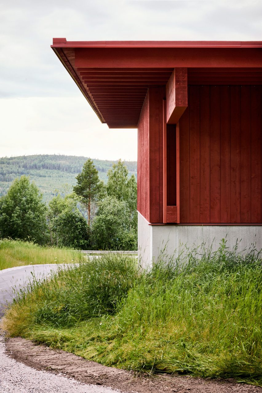Liden fire station by Kod Arkitekter