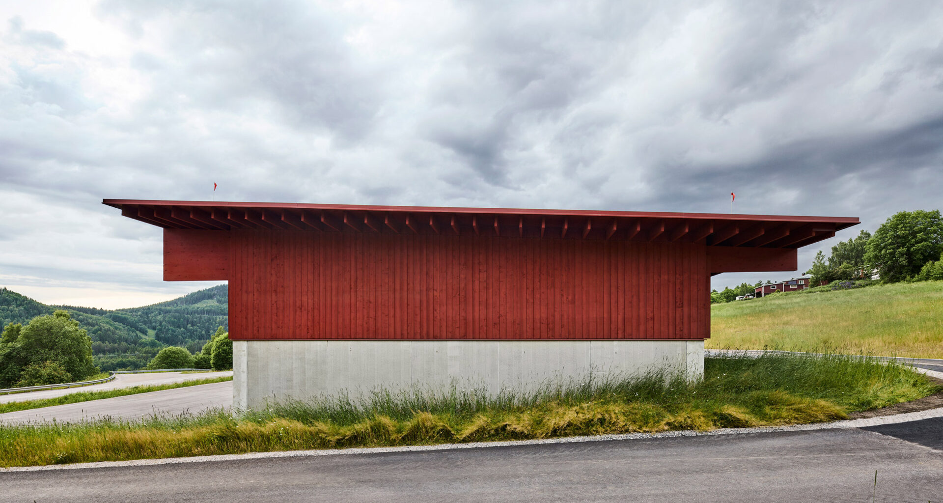 Liden fire station by Kod Arkitekter