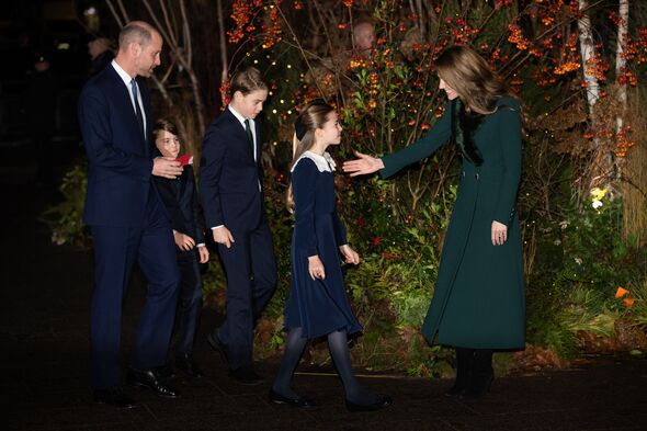 Members Of The Royal Family Attend The 'Together At Christmas' Carol Service