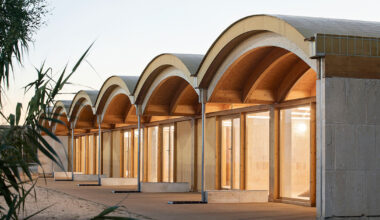 low-rise vaults top nursery school in mallorca by BOS arquitectes