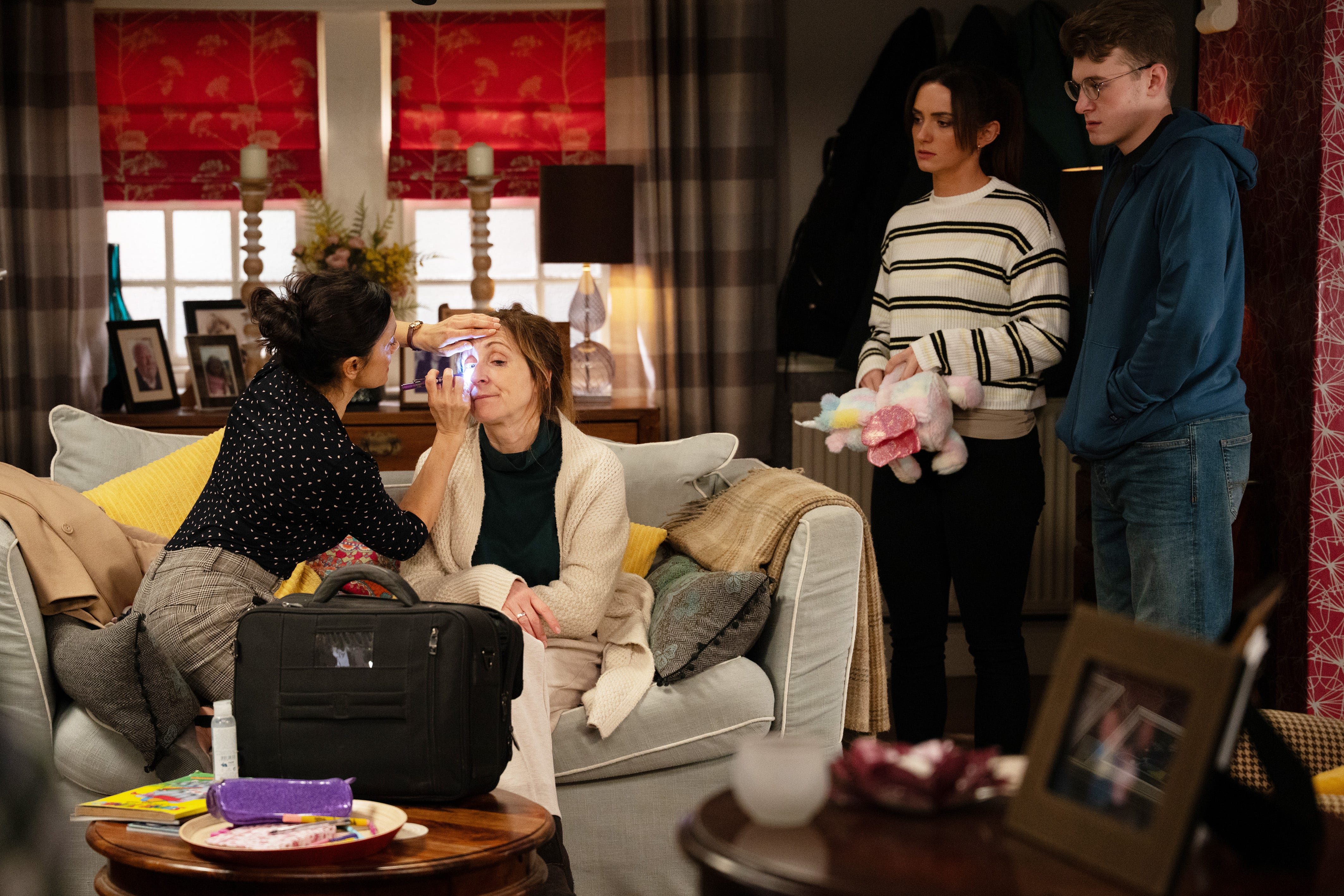 manpreet sharma, gabby thomas, arthur thomas, emmerdale