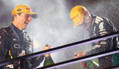 George Russell warns of Max Verstappen F1 title threat despite new Red Bull engine