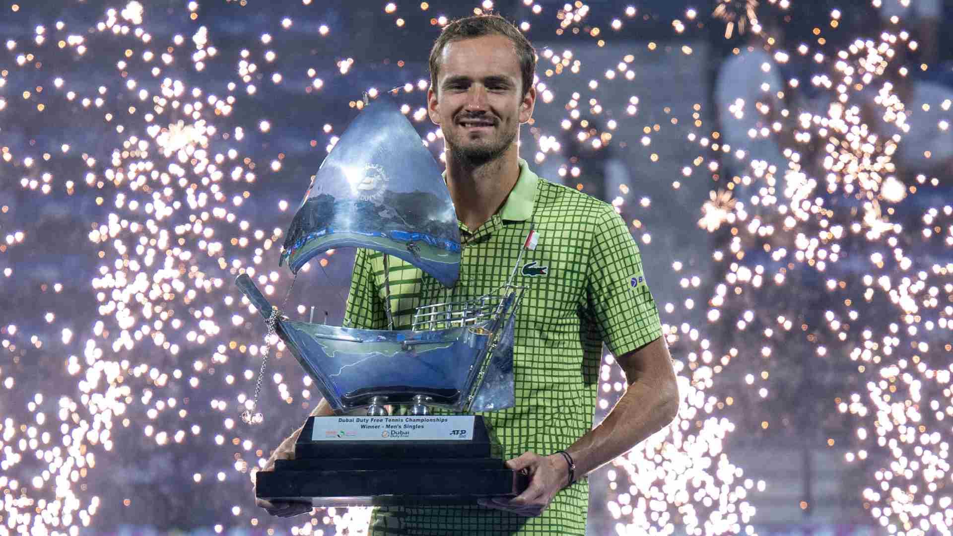 Daniil Medvedev wins the same tour-level event for the first time in his career. 