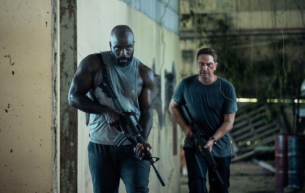 Mike Colter, Gerard Butler, Plane mike colter, gerard butler, plane