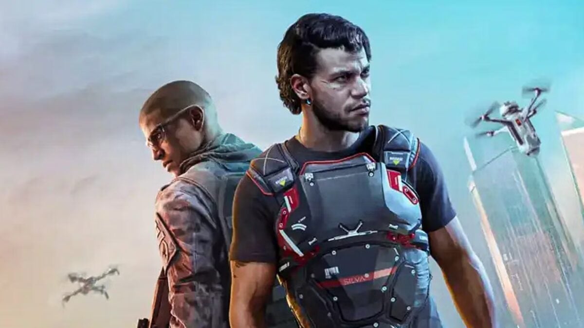 Two men in operator gear take on the world.