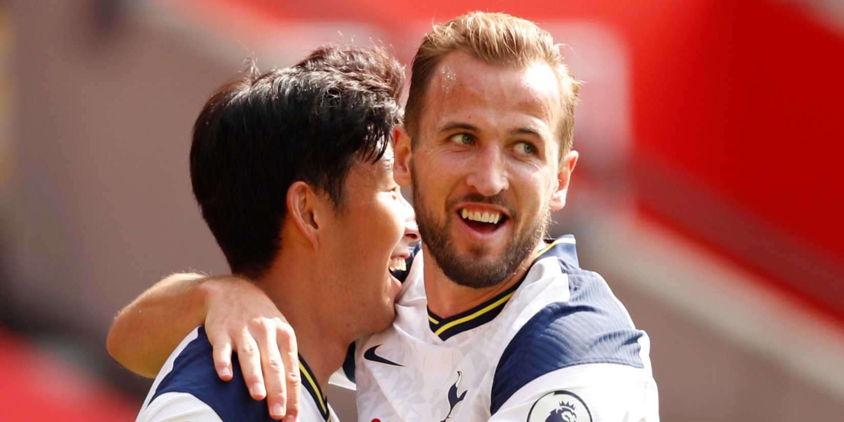 Harry Kane and Heung-Min Son