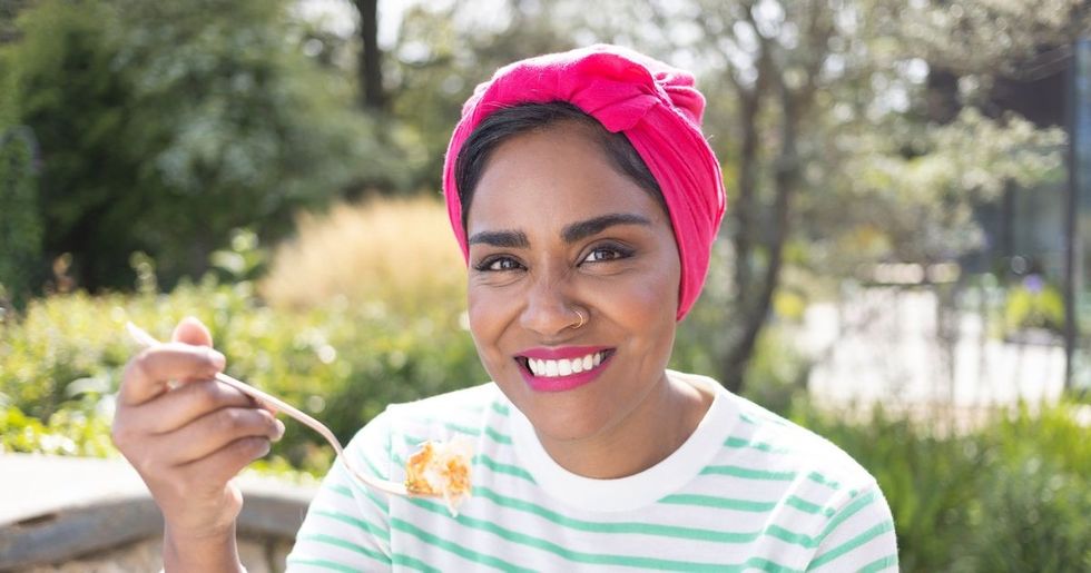 Nadiya pictured for promotional imagery