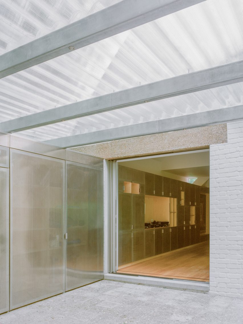 View of Exeter Road Pavilion by Neiheiser Argyros