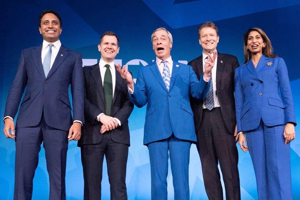 Nigel Farage unveiled Reform UK's shadow cabinet