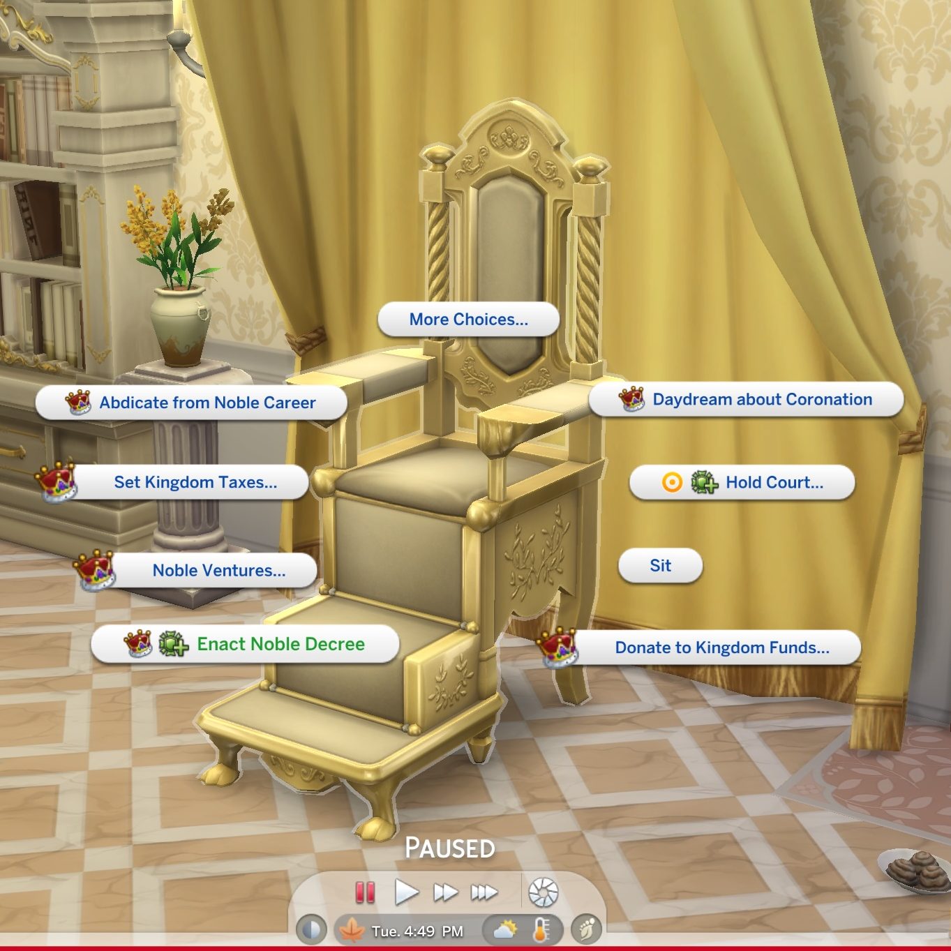 Kingdom Tax, Noble Decrees, and Kingdom Titles: The Sims 4 Royalty & Legacy Guide 3 noble decree 2 edited