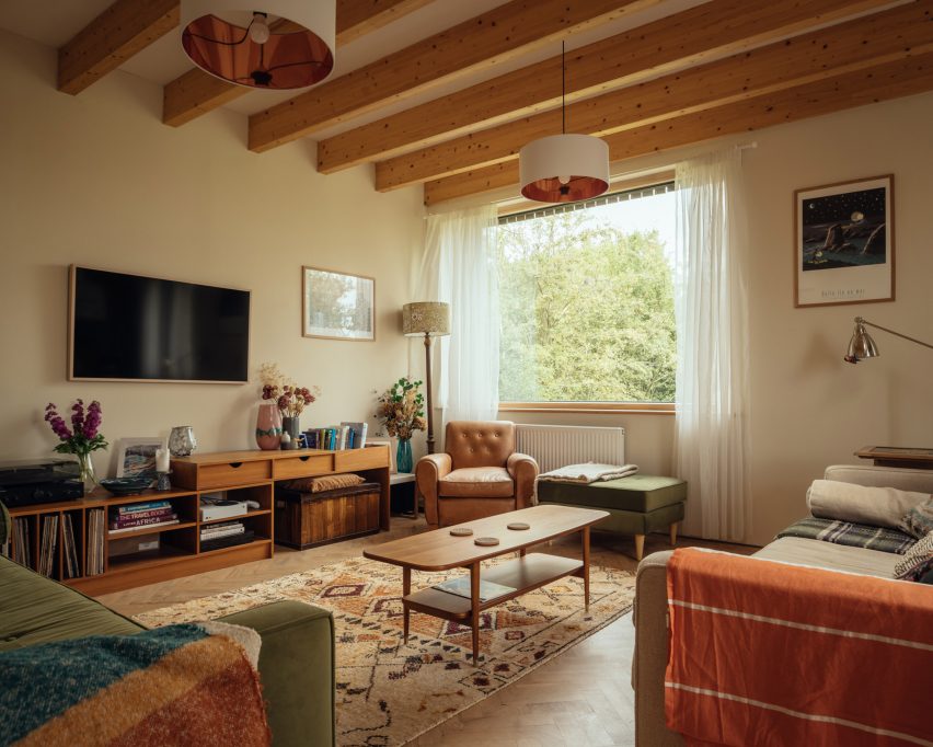 Living room of Orchard House