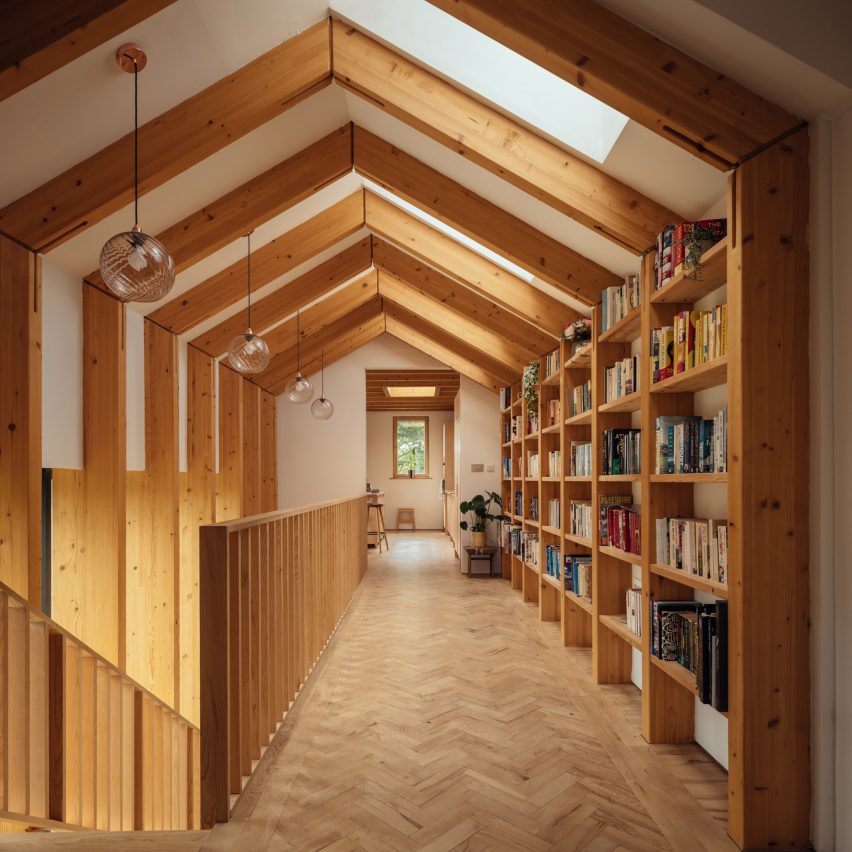 First floor hallway in Orchard House