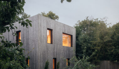 Studio Bark unveils larch-clad Orchard House in Cheshire