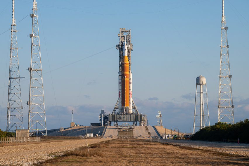 SLS-Orion on the launchpad