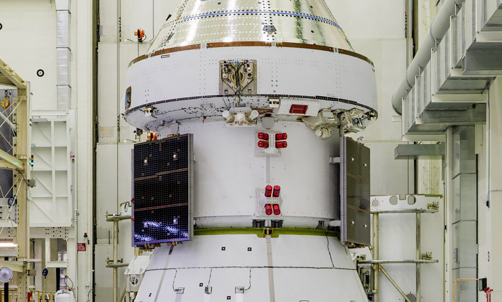 "They'll be flying in our baby" says Artemis II spaceship's architect