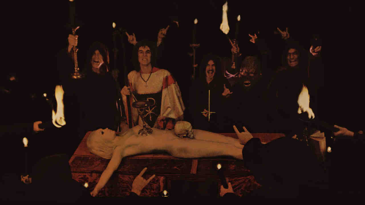 Coven posing for a photograph in the late 1960s