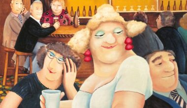 Why critics scorned Beryl Cook's 'saucy' paintings