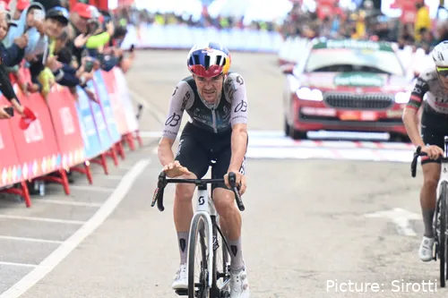 Tom Pidcock finished on Vuelta podium last year