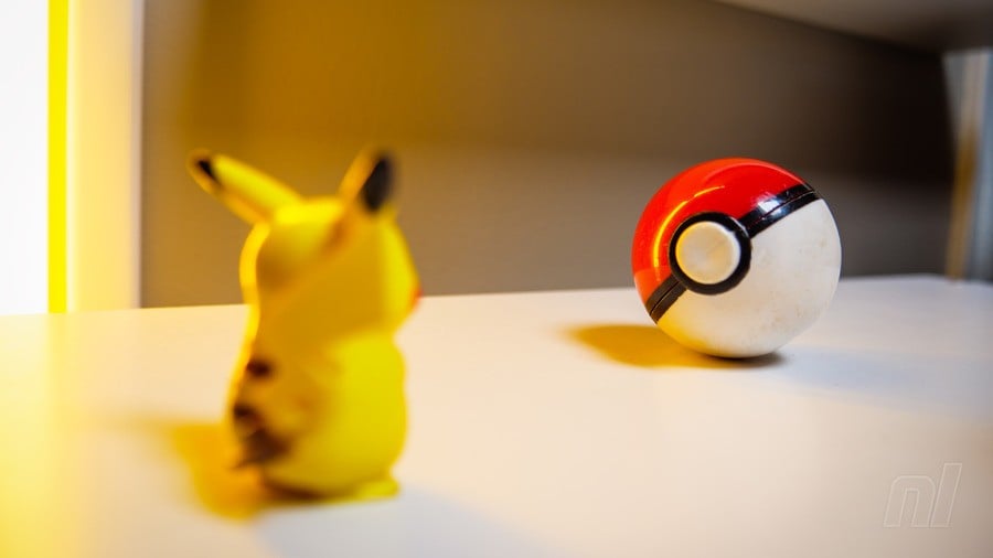 Pikachu and Poké Ball