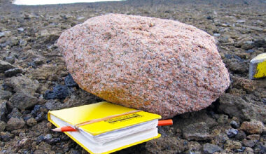 Pink rocks lead to the discovery of a massive structure in Antarctica