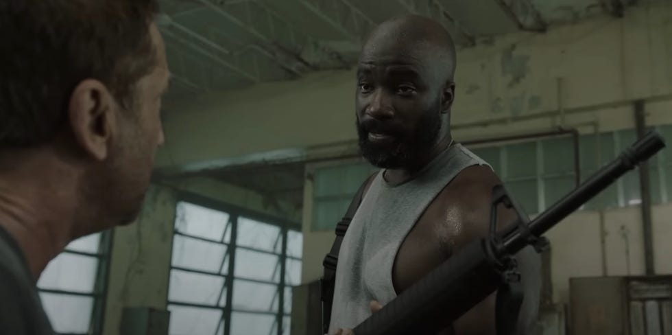 Plane starring Gerard Butler and Mike Colter plane starring gerard butler and mike colter