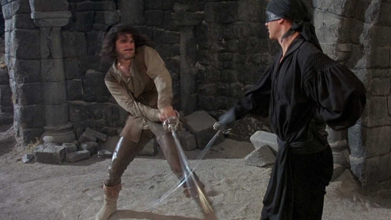 Princess Bride duel between Inigo and Westley